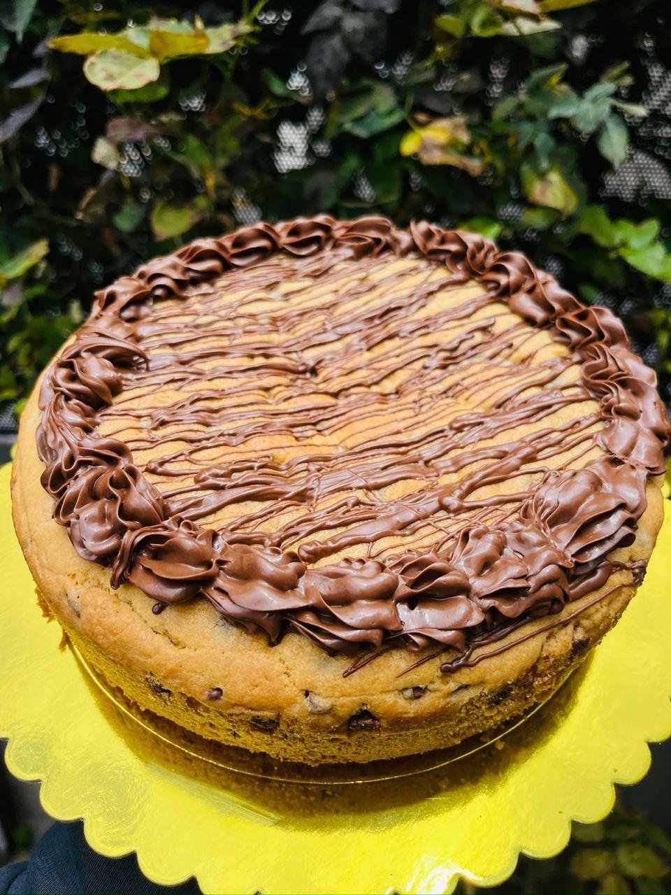 Torta de Galleta Rellena de Nutella